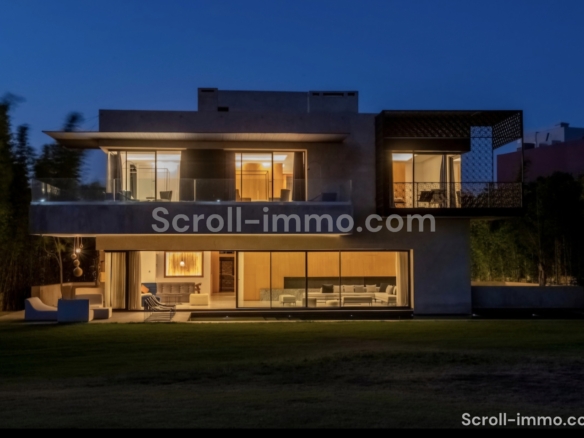 Villa d’architecte 800m2 Golf Argan