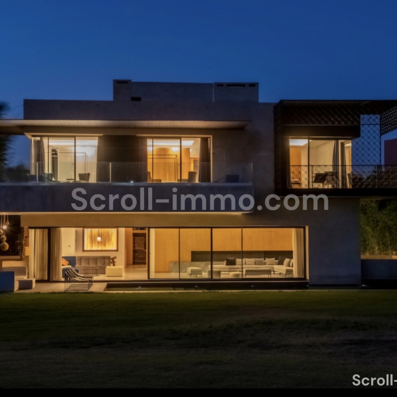 Villa d’architecte 800m2 Golf Argan