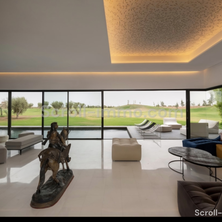 Villa d’architecte 800m2 Golf Argan
