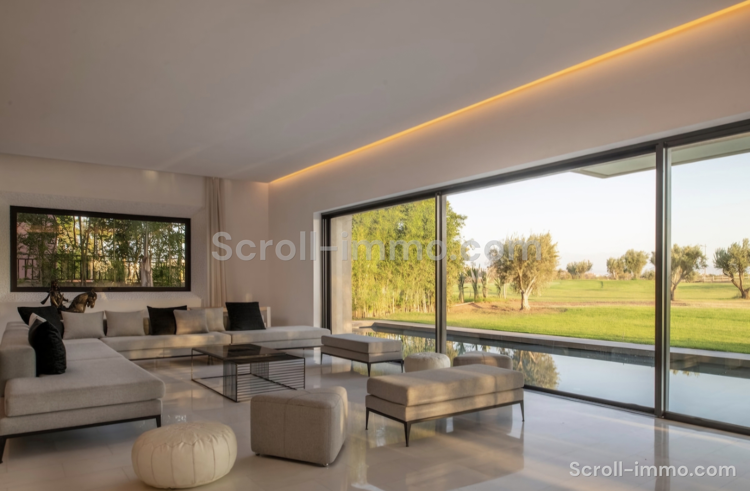 Villa d’architecte 800m2 Golf Argan