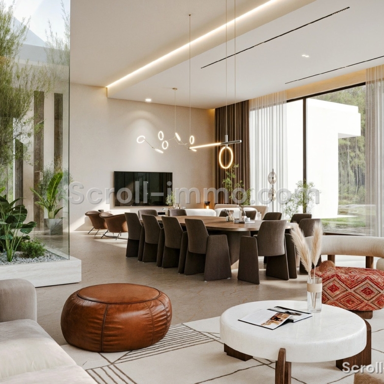 Villa d’exception 600m2 – route de l’Ourika