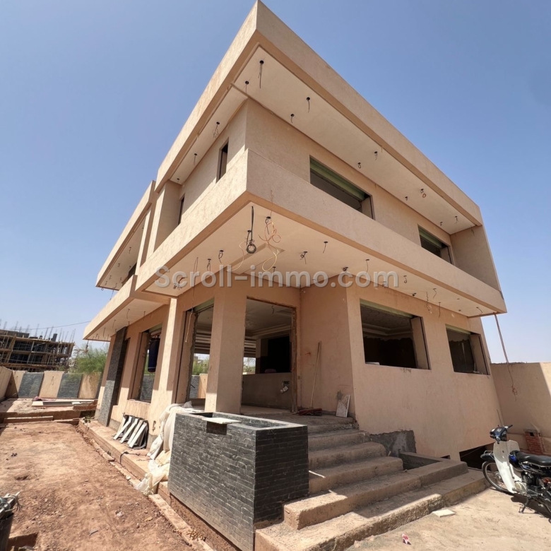 Villa Semi-Fini à Targa projet les Portes Marrakech