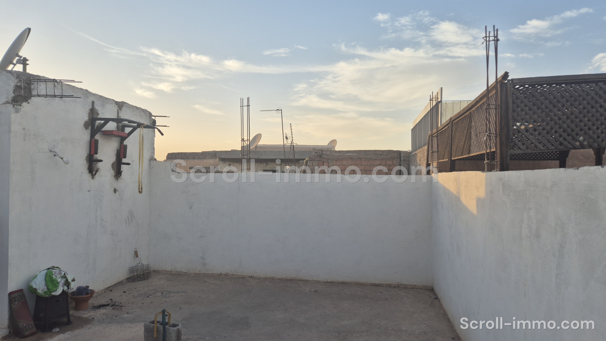 Rare Riad Réquisition 80m2 bab Doukkala