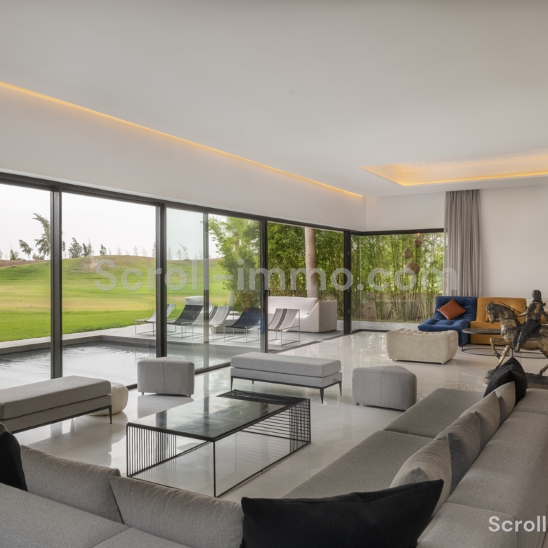 Villa Prestige 800m2 Golf Argan – Piscine chauffée