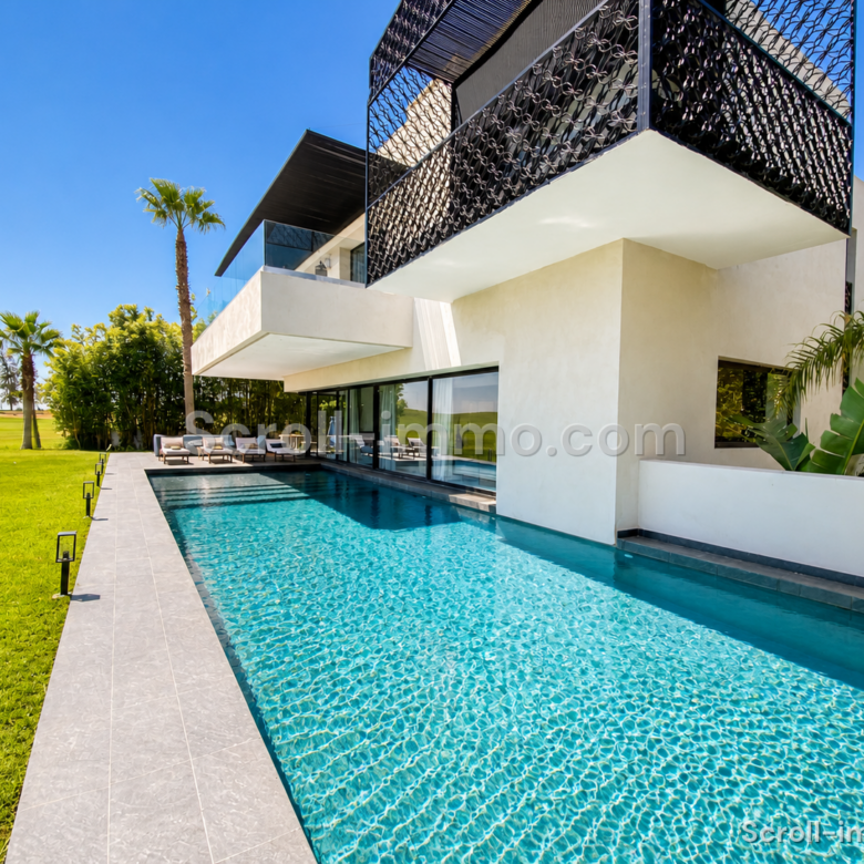 Villa Prestige 800m2 Golf Argan – Piscine chauffée