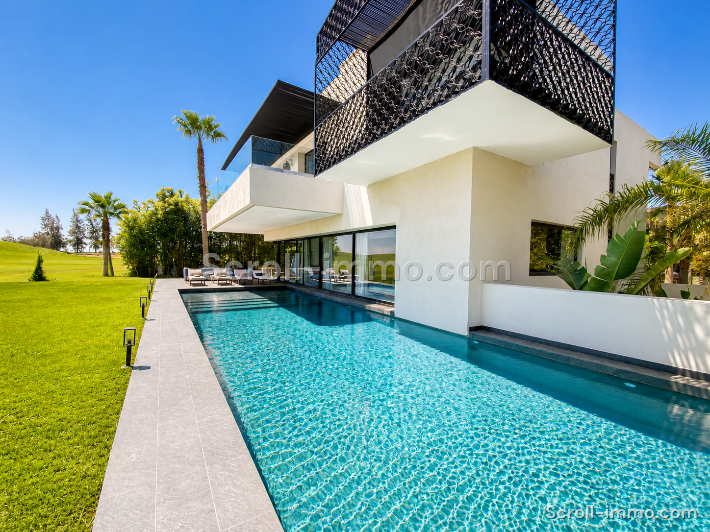 Villa Prestige 800m2 Golf Argan – Piscine chauffée