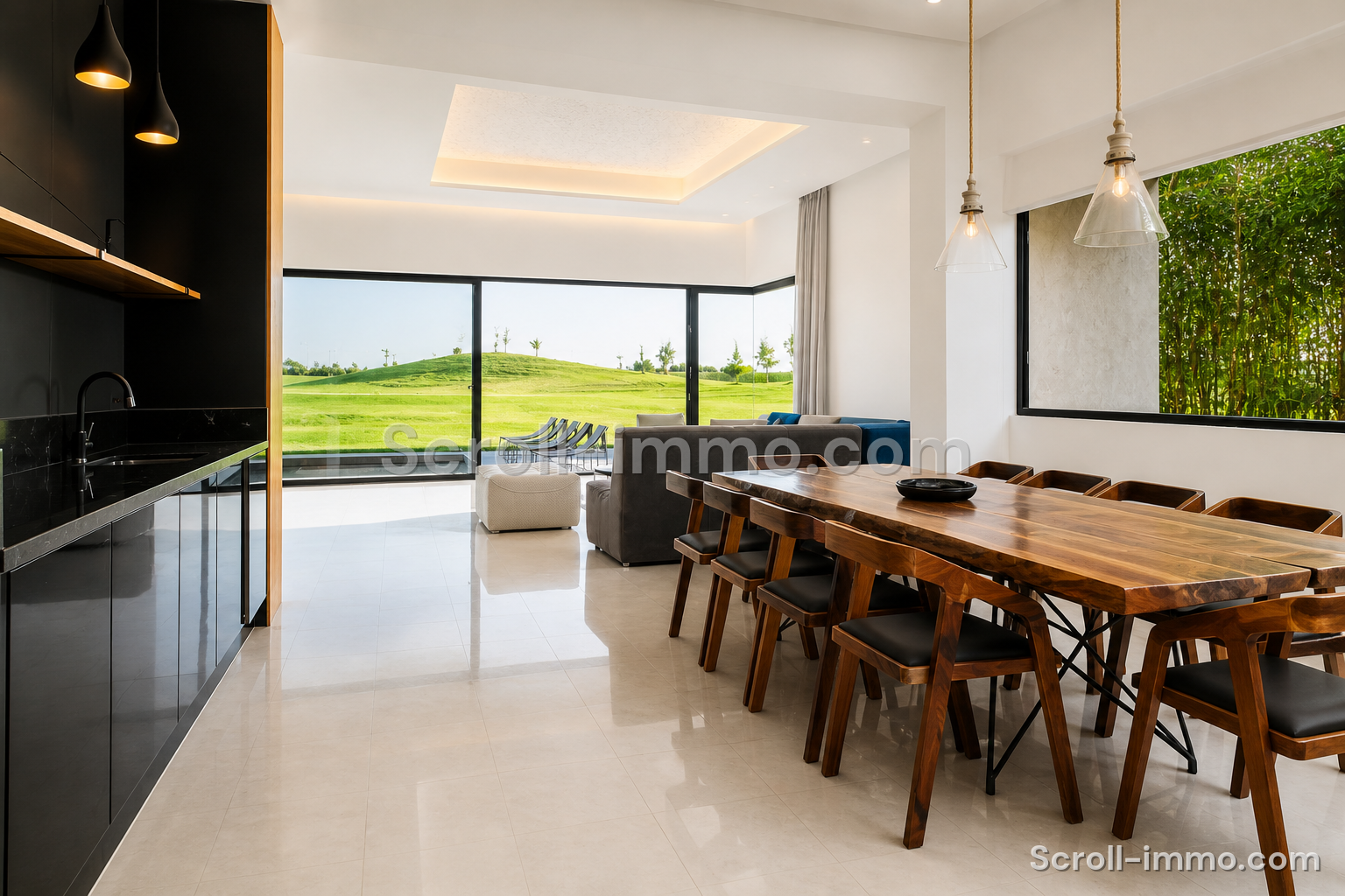 Villa Prestige 800m2 Golf Argan – Piscine chauffée