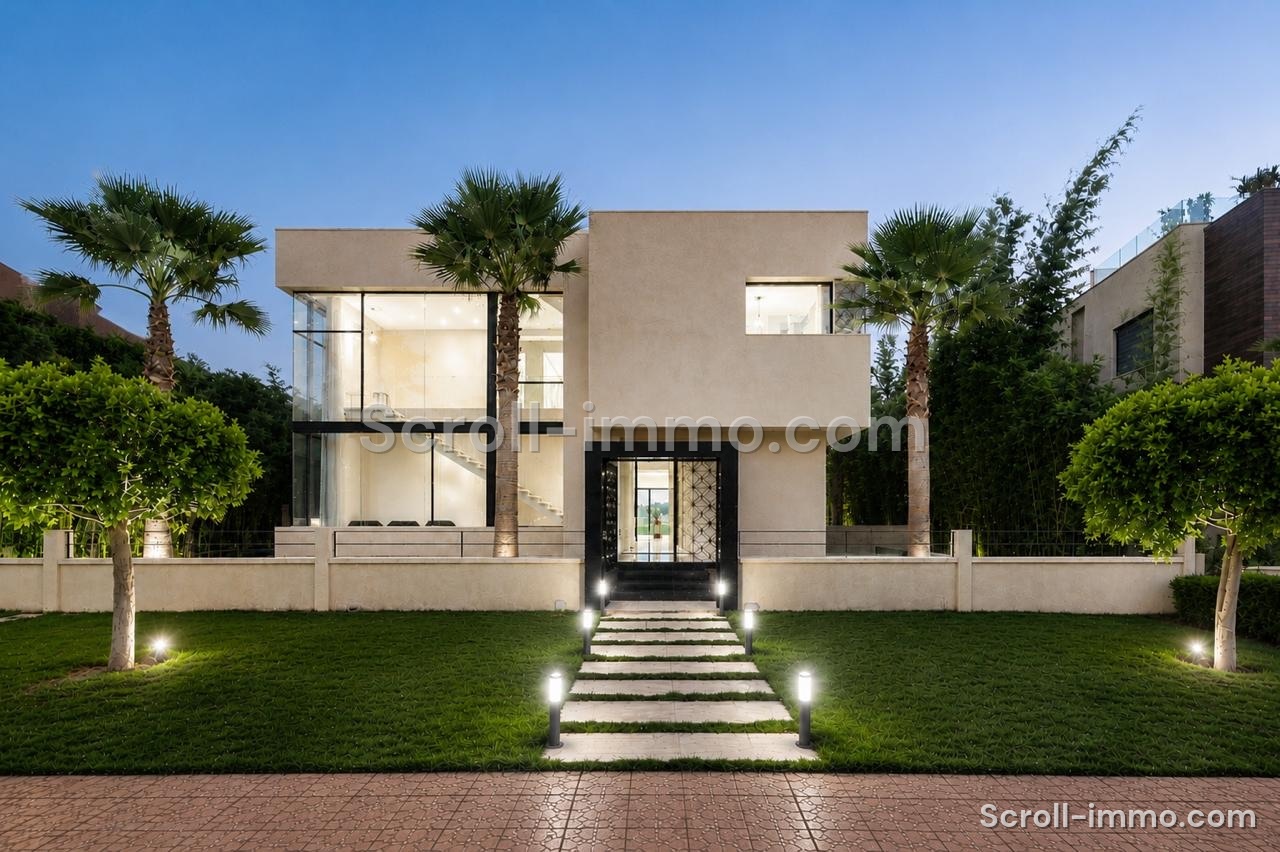 Villa Prestige 800m2 Golf Argan – Piscine chauffée