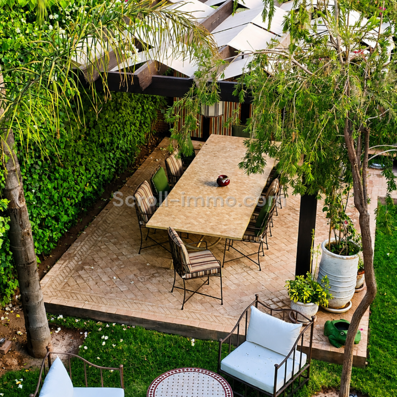 Villa 7 suites – golf d&rsquo;Amelkis piscine chauffée & hammam
