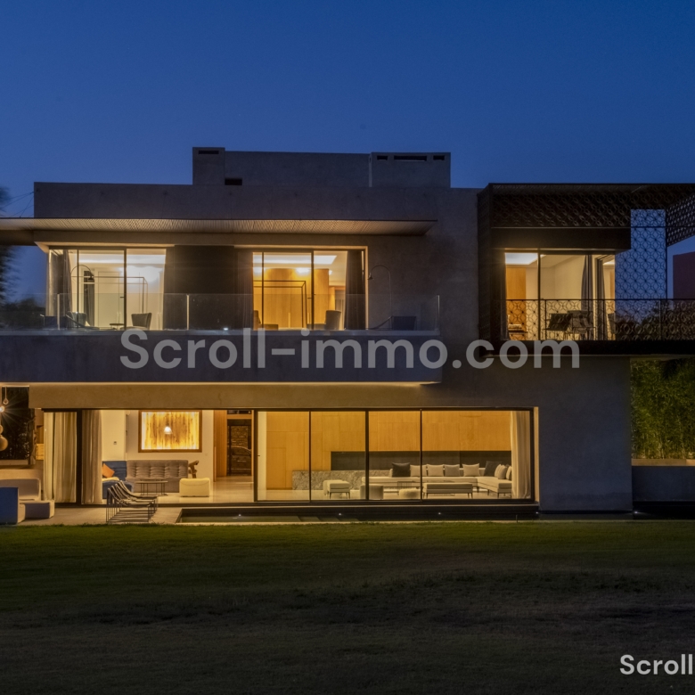 Villa Prestige 800m2 Golf Argan – Piscine chauffée