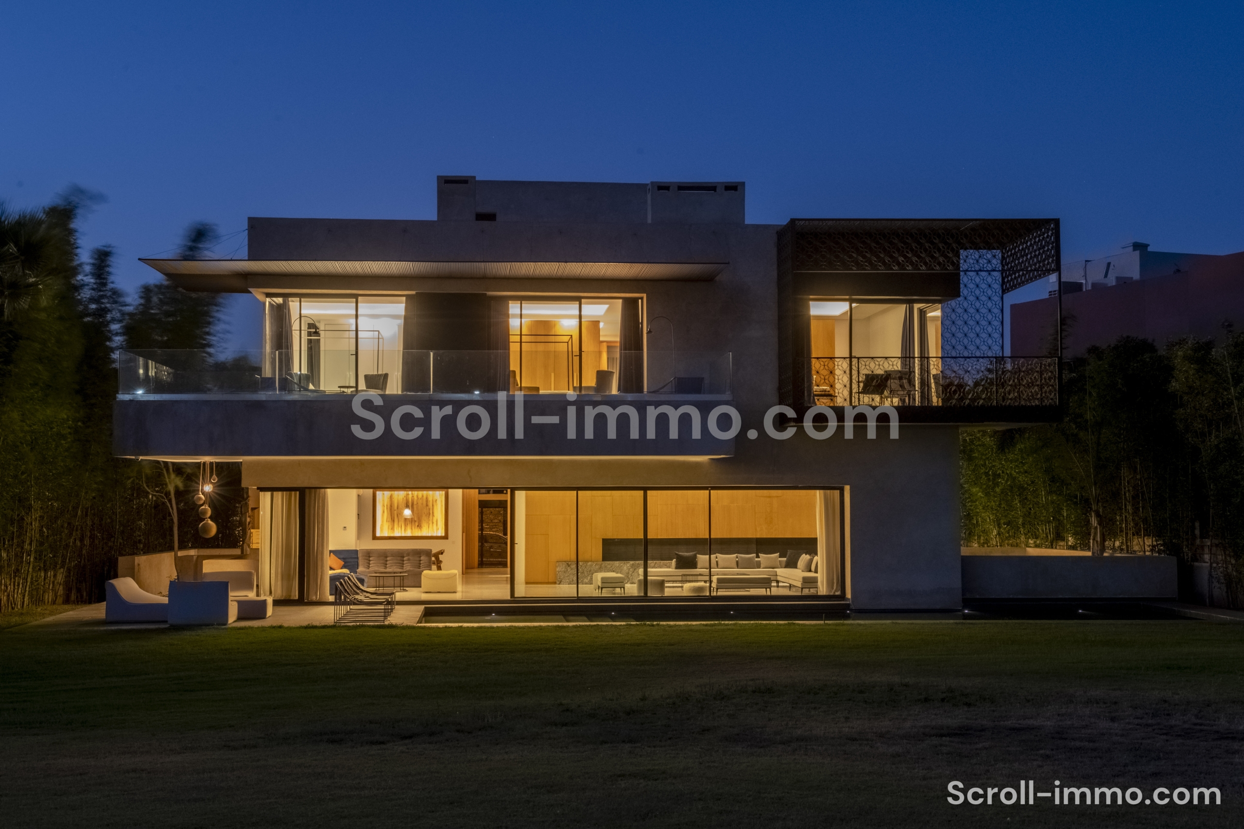 Villa Prestige 800m2 Golf Argan – Piscine chauffée