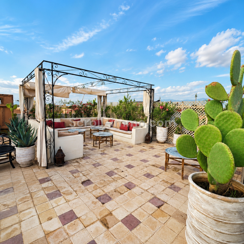Villa 7 suites – golf d&rsquo;Amelkis piscine chauffée & hammam