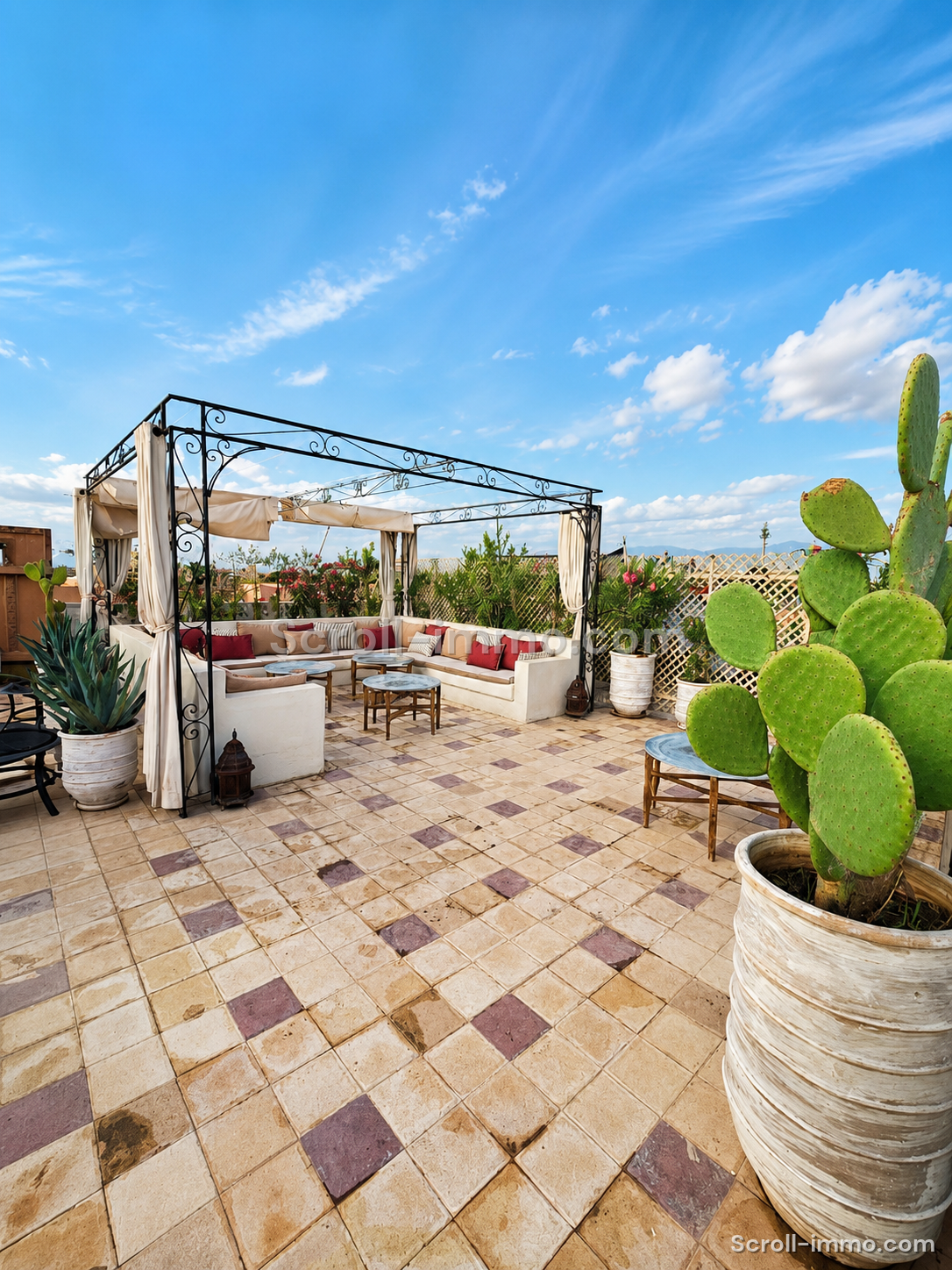 Villa 7 suites – golf d&rsquo;Amelkis piscine chauffée & hammam