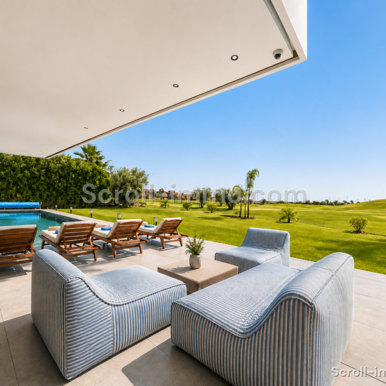 Villa Prestige 800m2 Golf Argan – Piscine chauffée