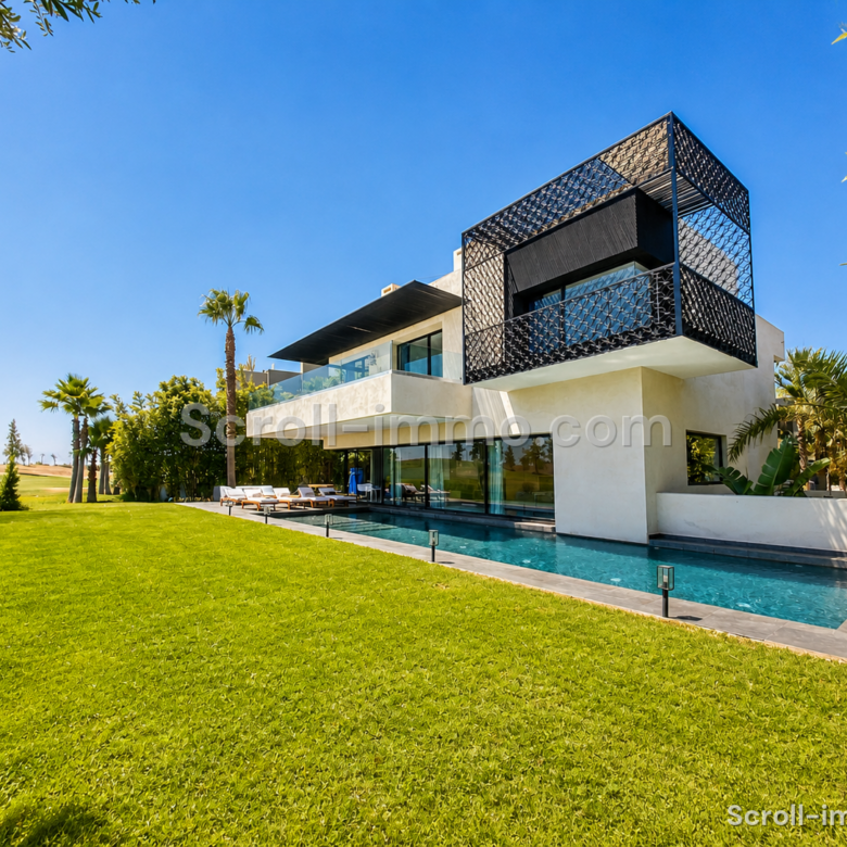 Villa Prestige 800m2 Golf Argan – Piscine chauffée