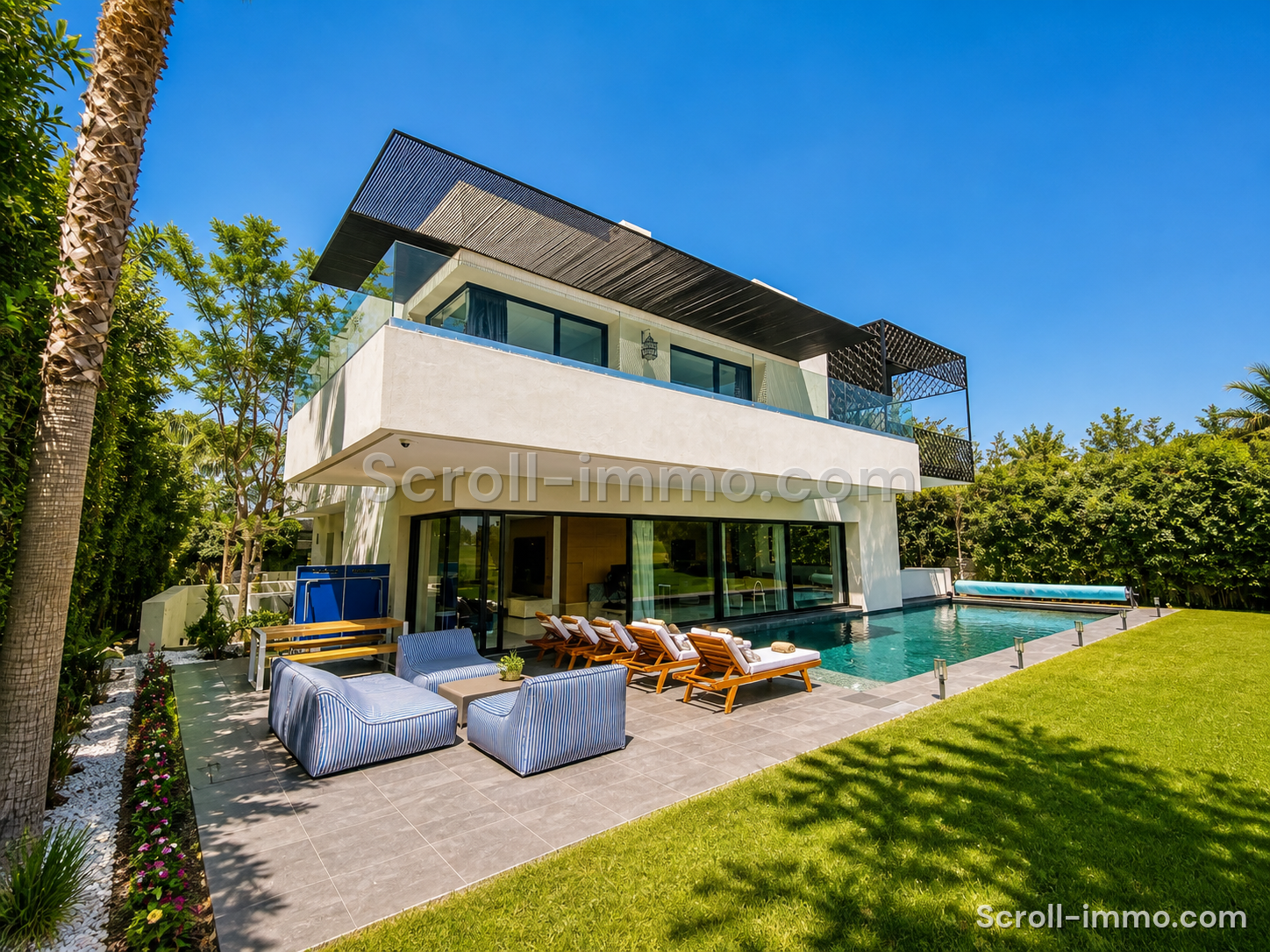 Villa Prestige 800m2 Golf Argan – Piscine chauffée