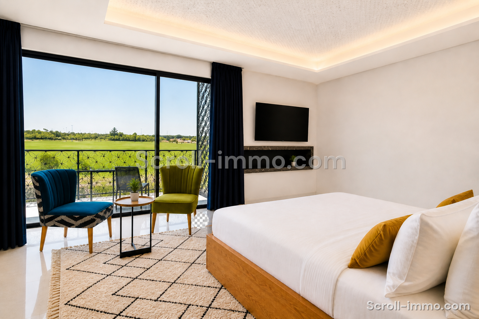 Villa Prestige 800m2 Golf Argan – Piscine chauffée