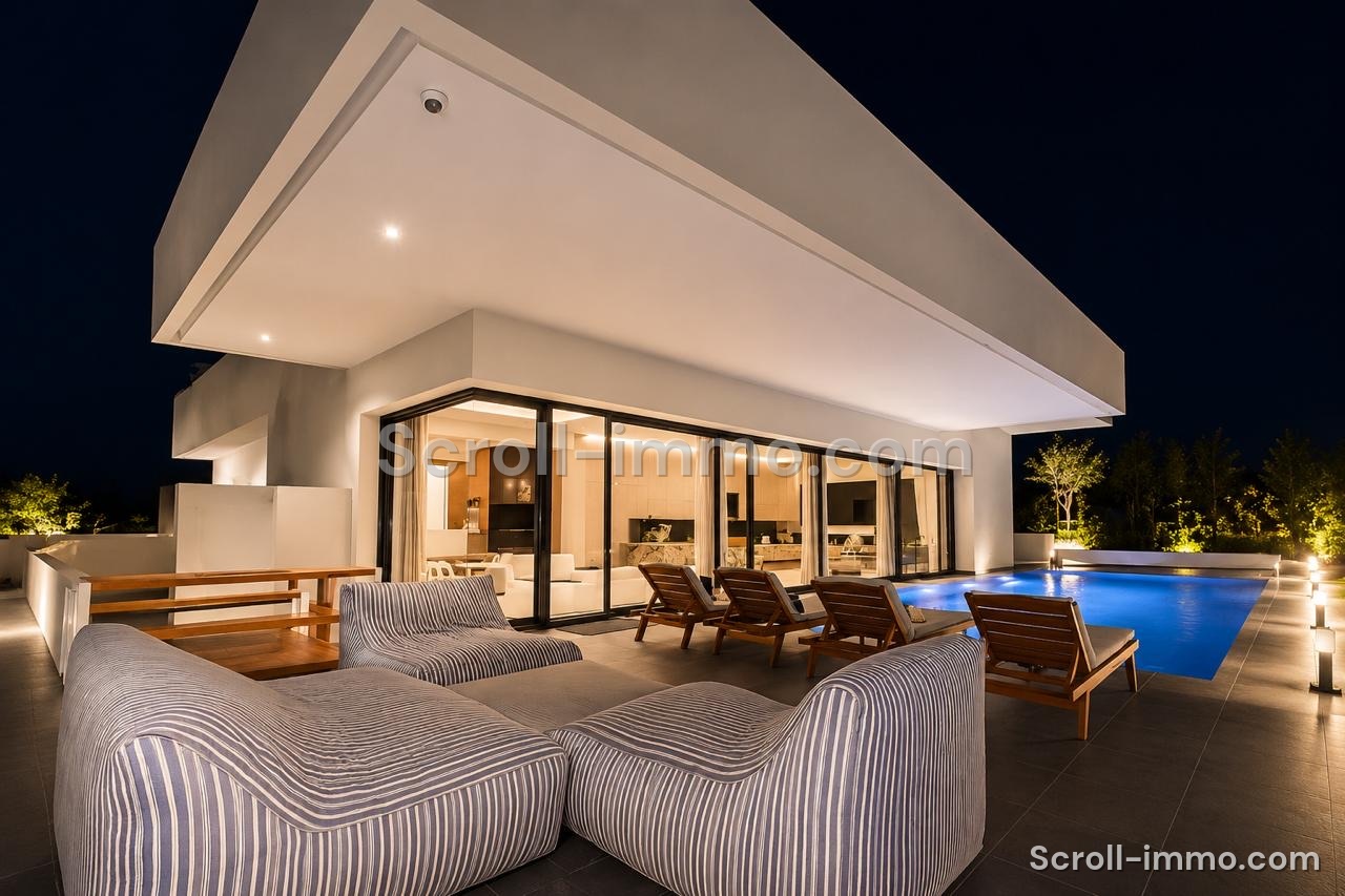 Villa Prestige 800m2 Golf Argan – Piscine chauffée