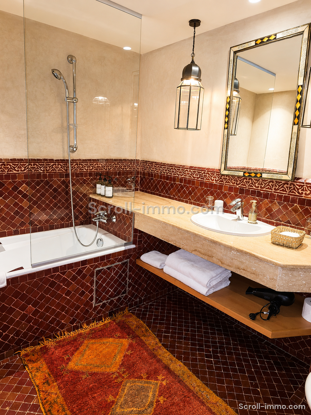 Villa 7 suites – golf d&rsquo;Amelkis piscine chauffée & hammam