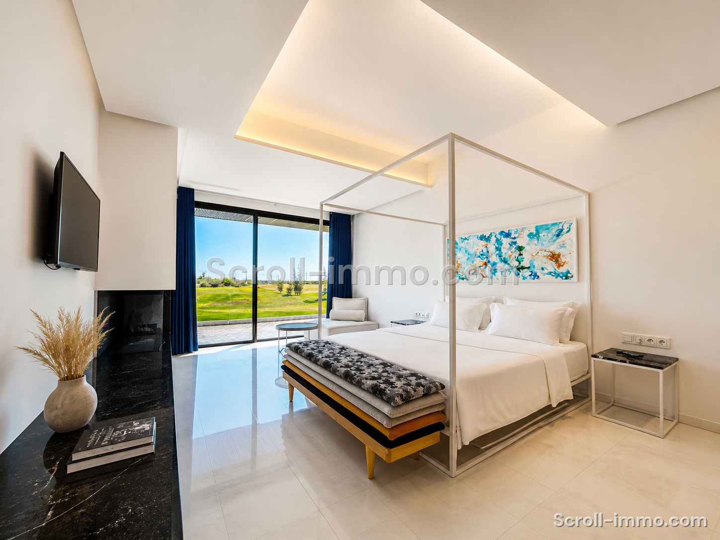 Villa Prestige 800m2 Golf Argan – Piscine chauffée