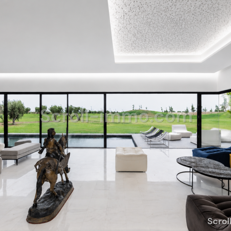 Villa Prestige 800m2 Golf Argan – Piscine chauffée