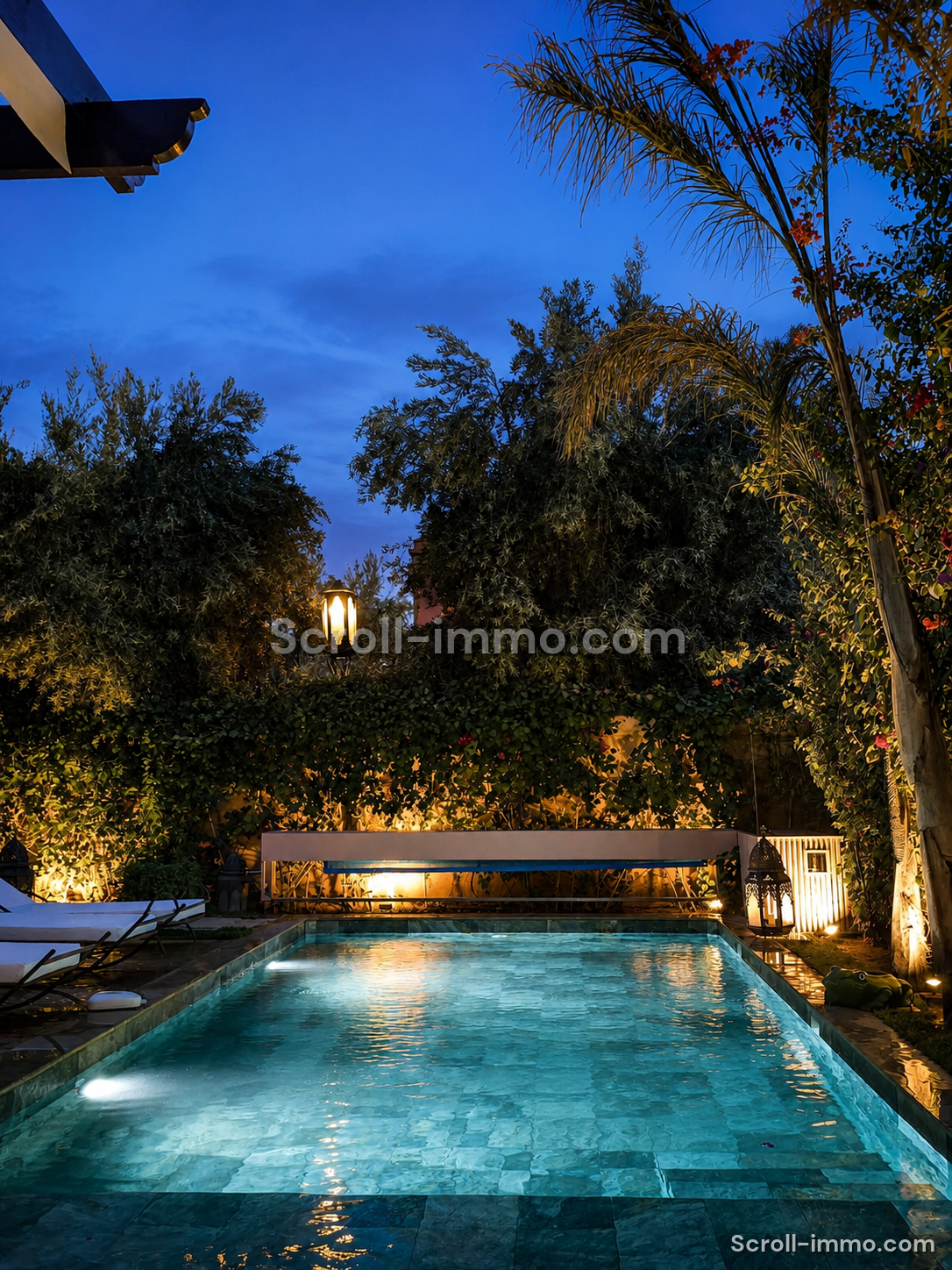 Villa 7 suites – golf d&rsquo;Amelkis piscine chauffée & hammam