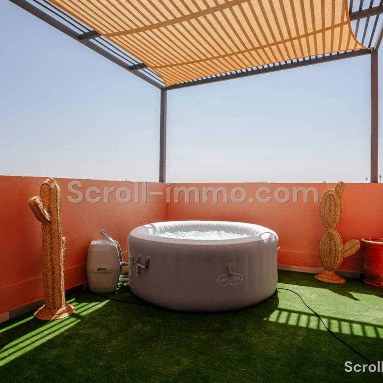 Appartement 3 chambres avec jacuzzi