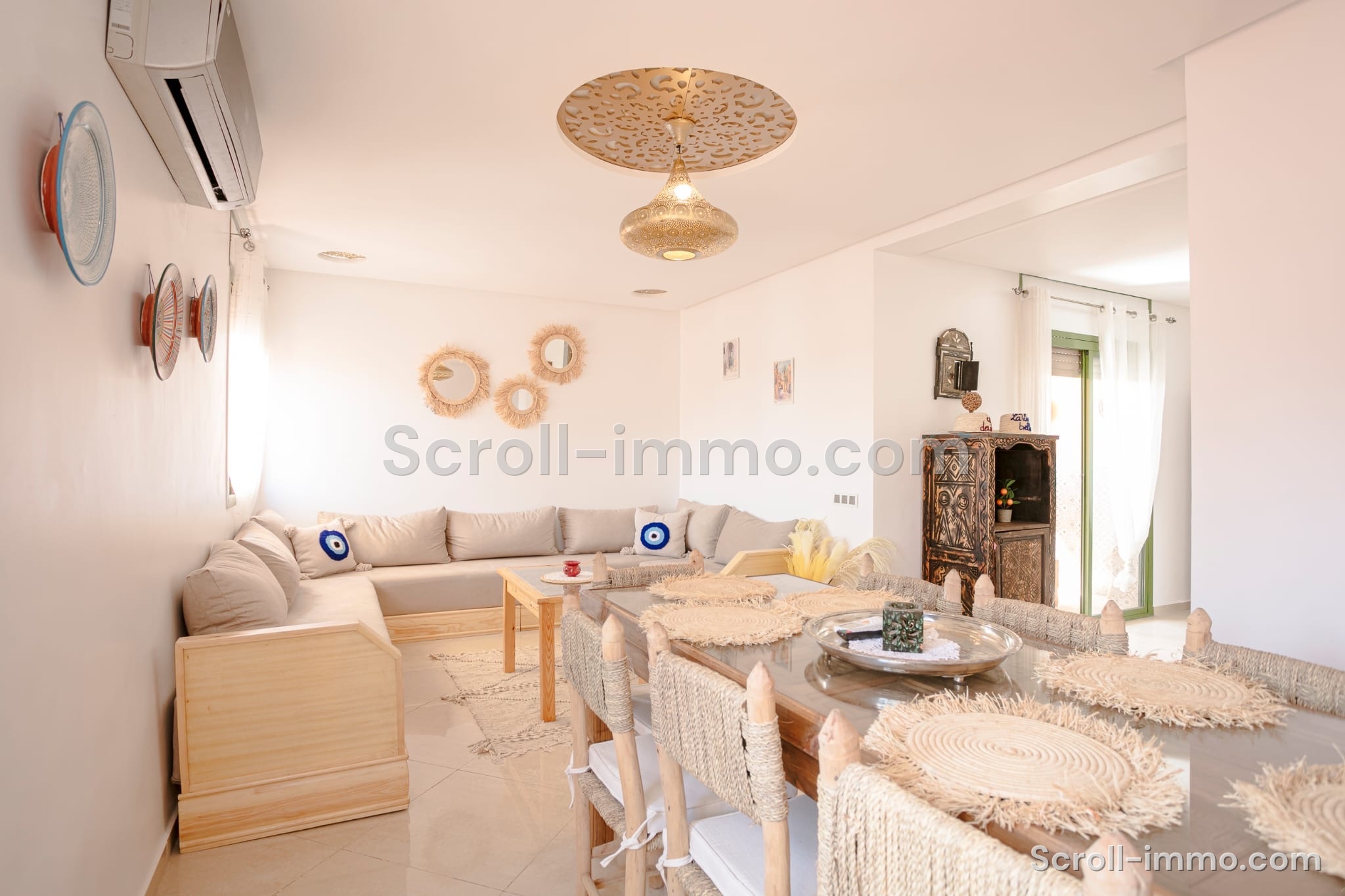 Appartement 3 chambres avec jacuzzi