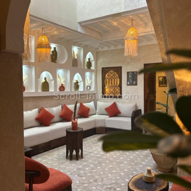 Belle Douiria neuve à vendre – 4 suites – Quartier Derb Dabachi, Médina de Marrakech