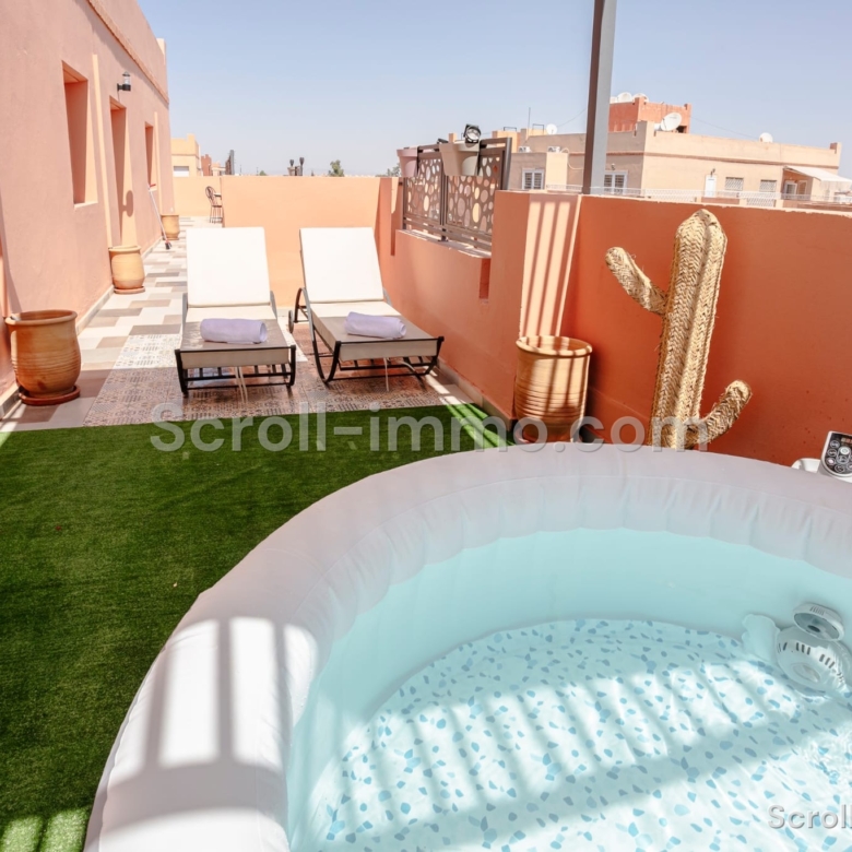 Appartement 3 chambres avec jacuzzi