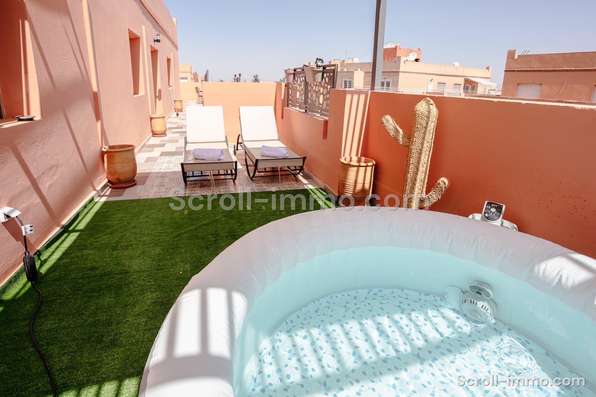 Appartement 3 chambres avec jacuzzi