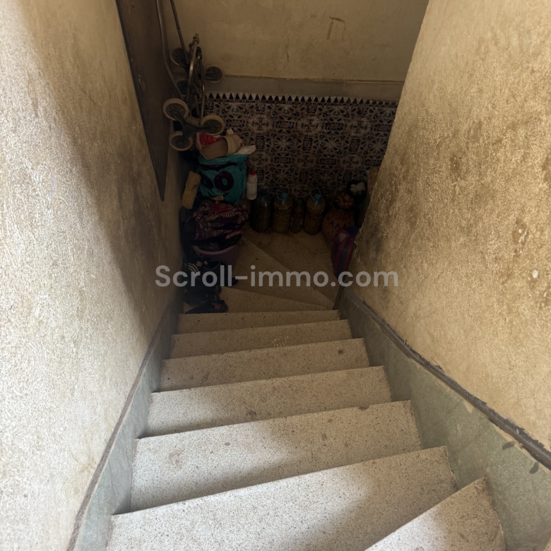 Riad béton armé Melkia 130M2 – Derb Bomba-Bab Doukala