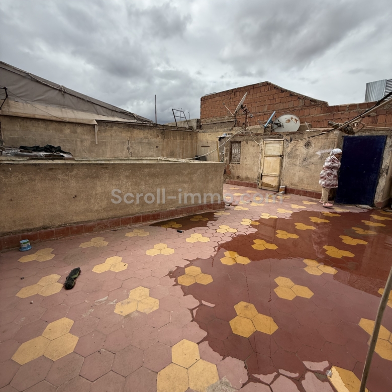 Riad béton armé Melkia 130M2 – Derb Bomba-Bab Doukala