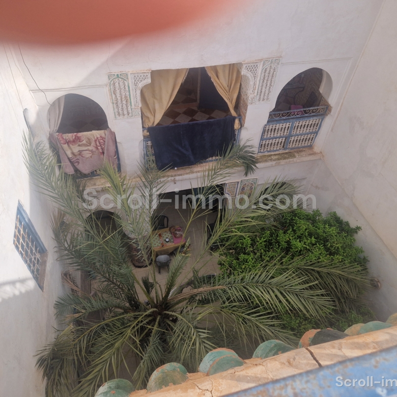 Riad 200m2 à rénover Melkia – Quartier Mouassine