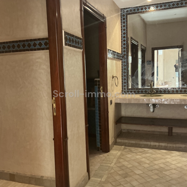 Riad 255m² Titré 5ch maison d’hôtes à la Kasbah