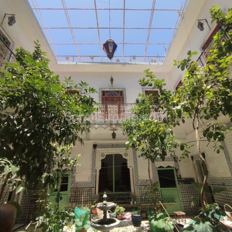 Riad 280m² Titré 8 chambres – Quartier Bahia