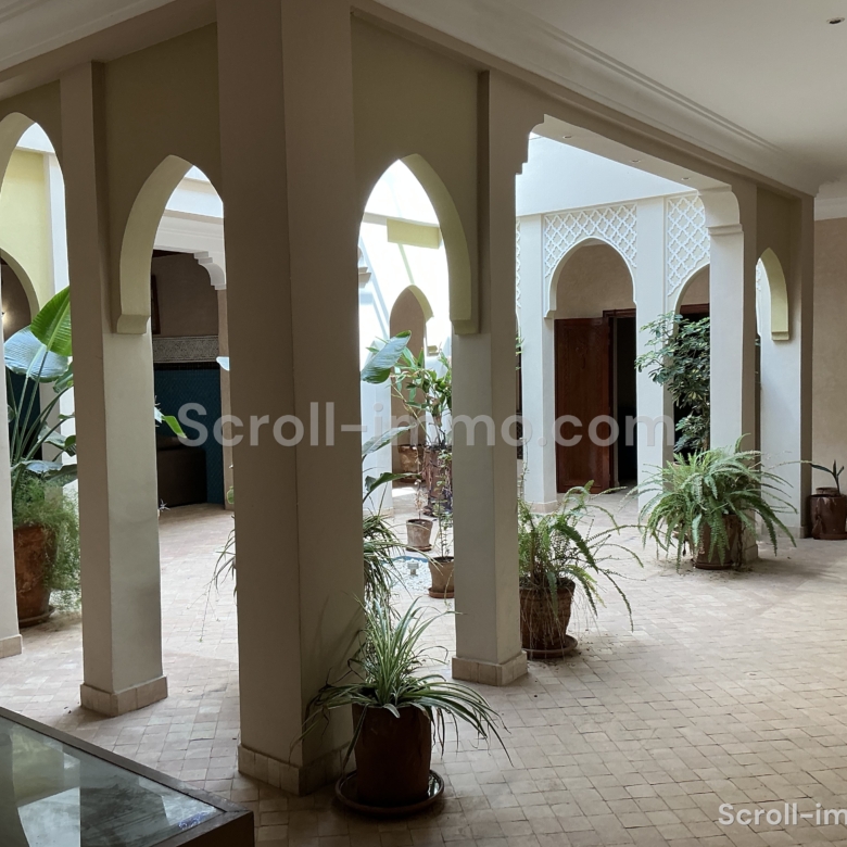 Riad 255m² Titré 5ch maison d’hôtes à la Kasbah
