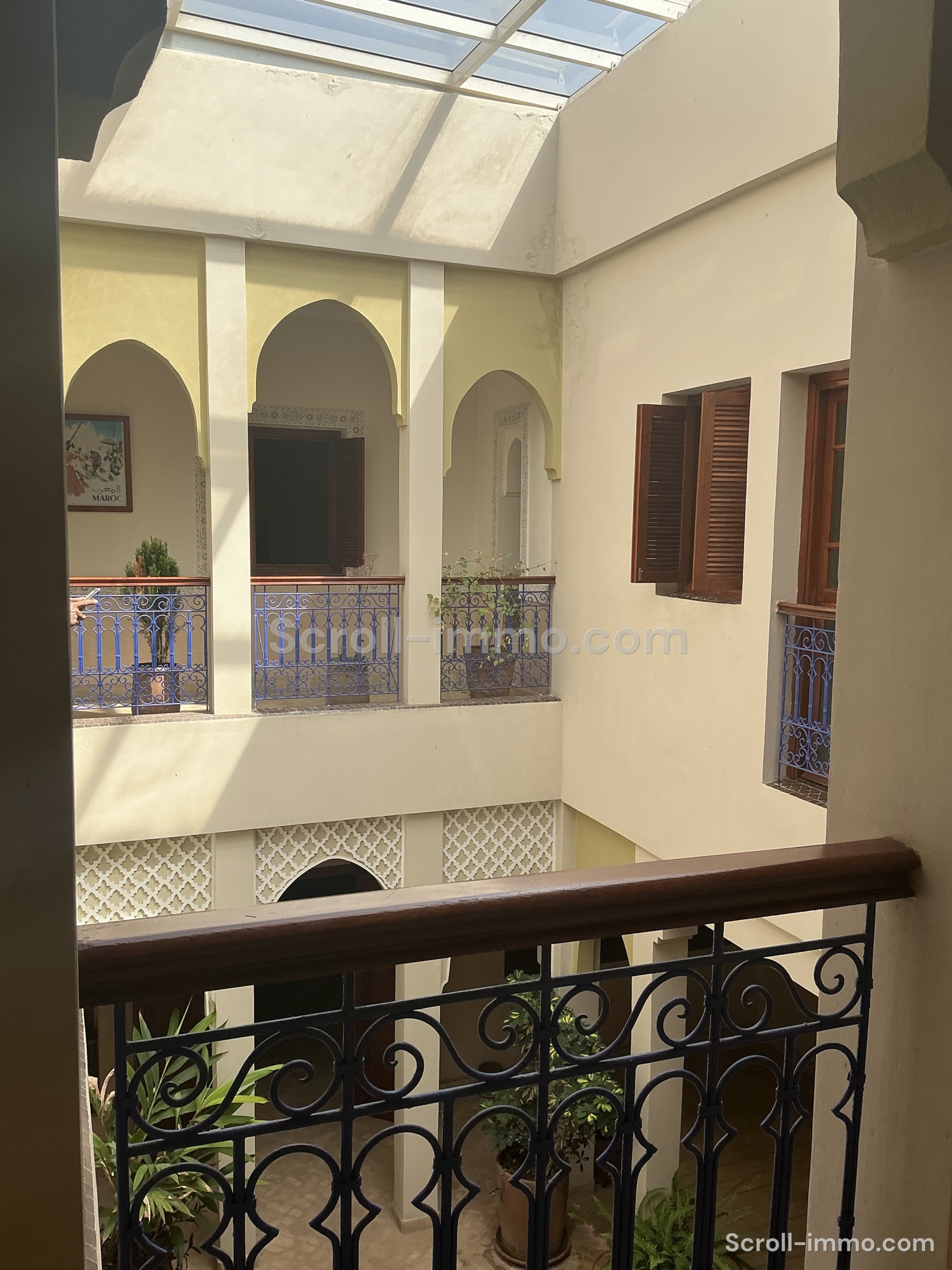 Riad 255m² Titré 5ch maison d’hôtes à la Kasbah