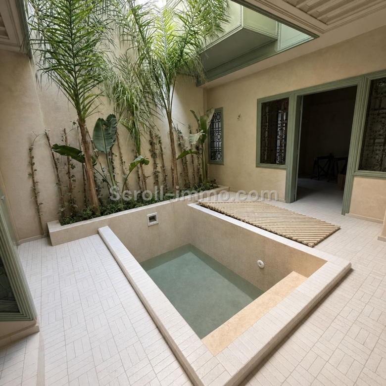 Riad authentique 4 chambres – 82 m² – Sidi Mimoun avec accès voiture