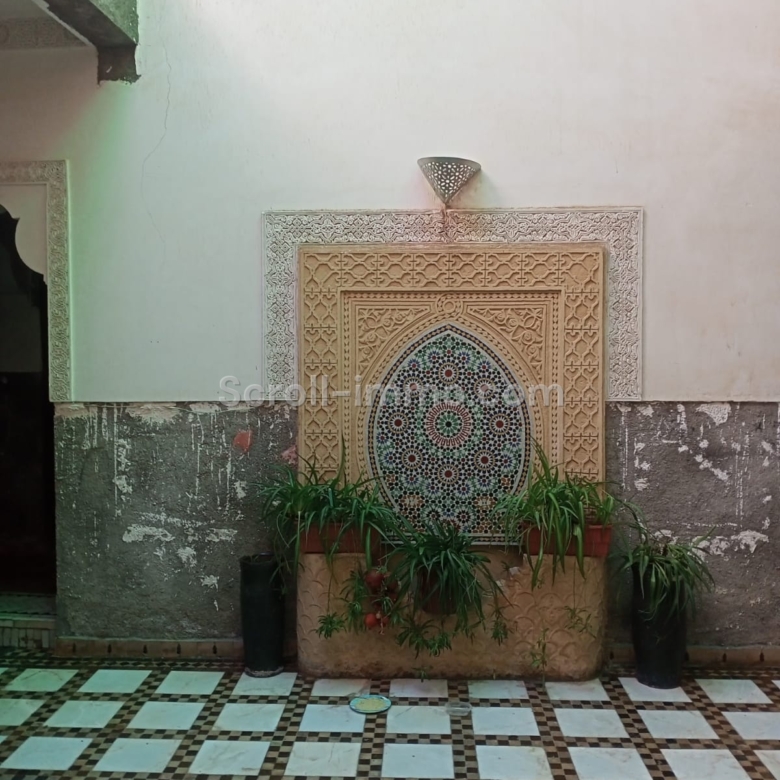Riad authentique 150m2 à rénover à Laksour