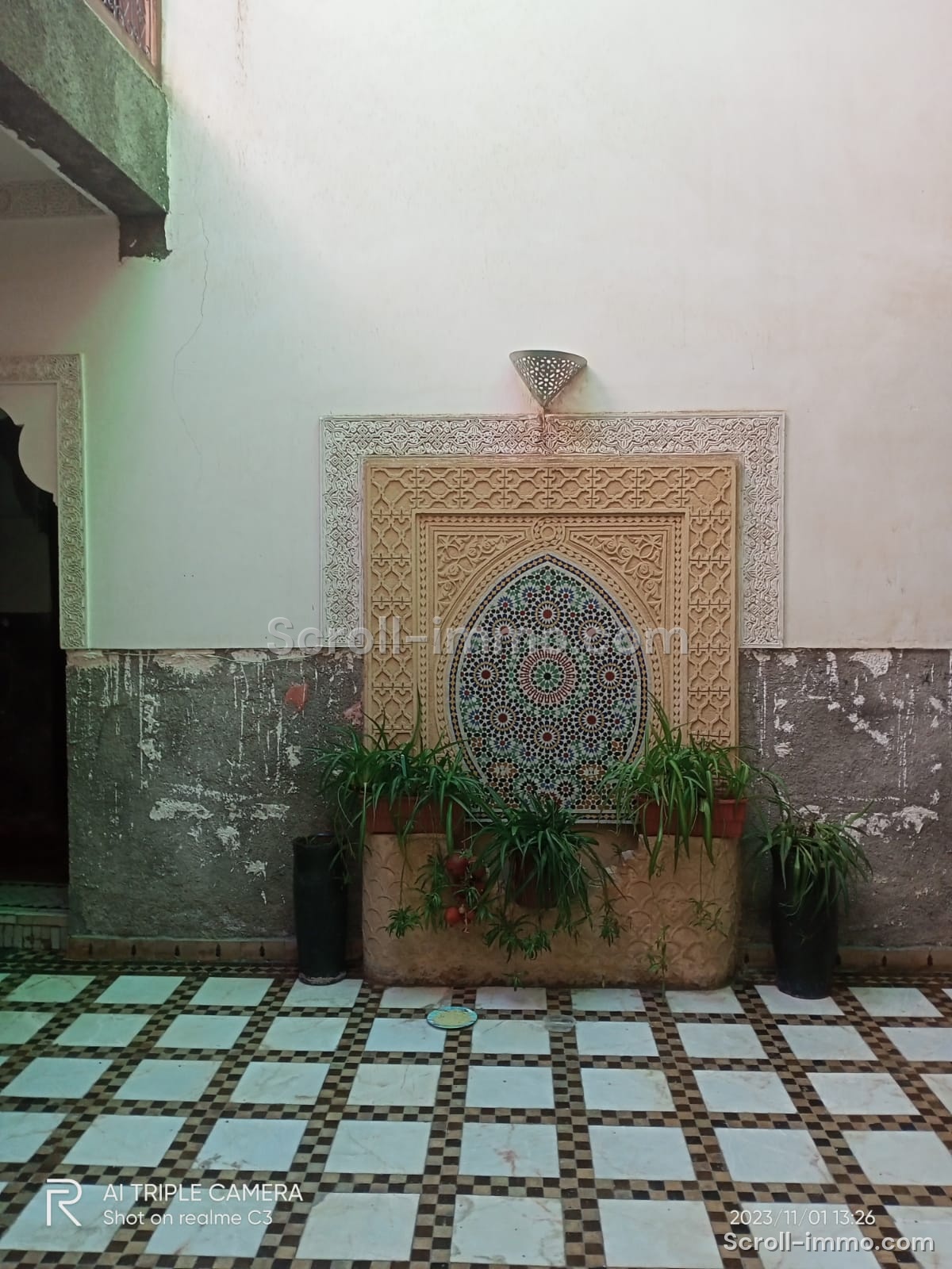 Riad authentique 150m2 à rénover à Laksour