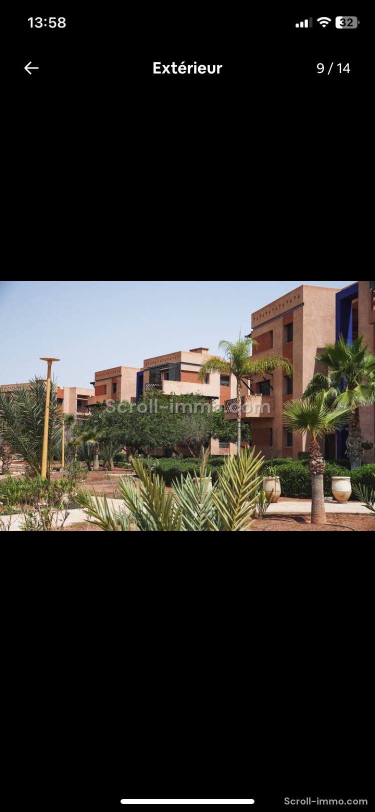 Appartement résidence dar dmana sécurisé avec piscine