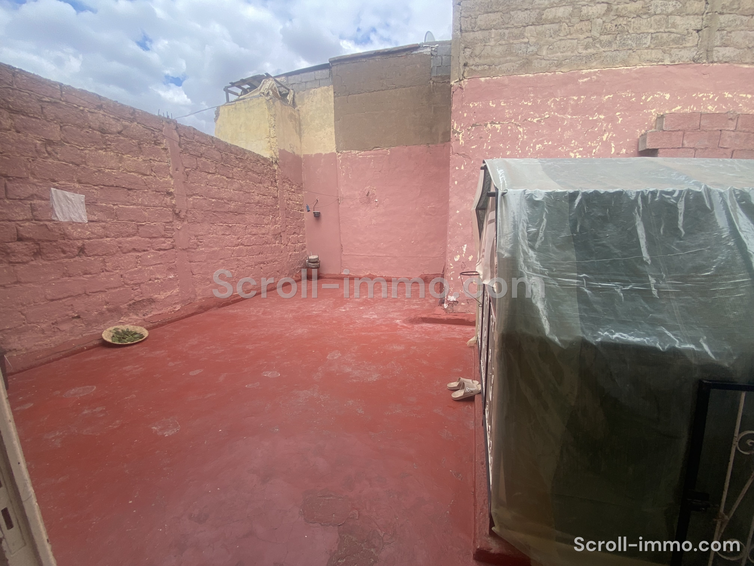 Riad 90m2 à rénover à Bab Hmar