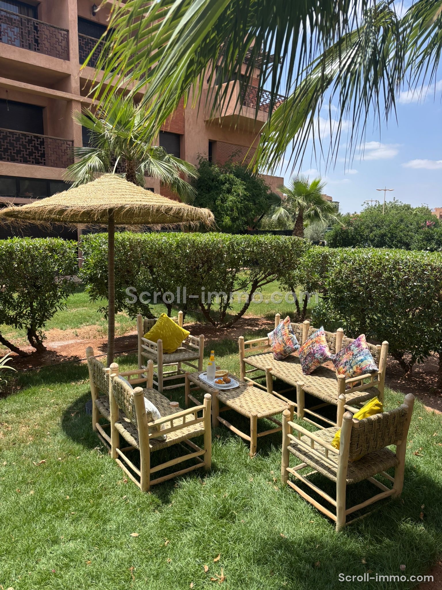 Appartement résidence dar dmana sécurisé avec piscine