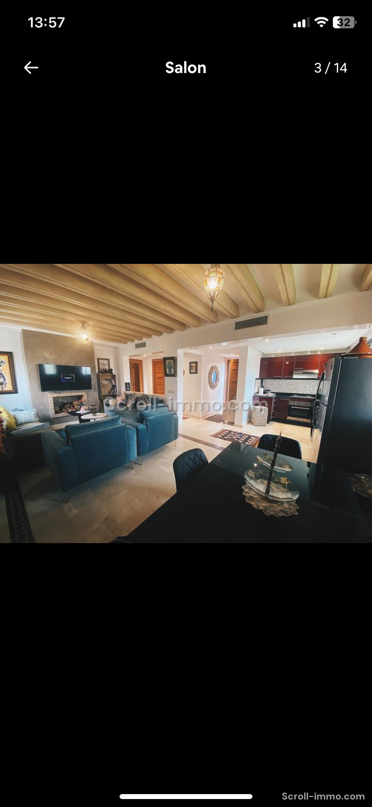 Appartement résidence dar dmana sécurisé avec piscine