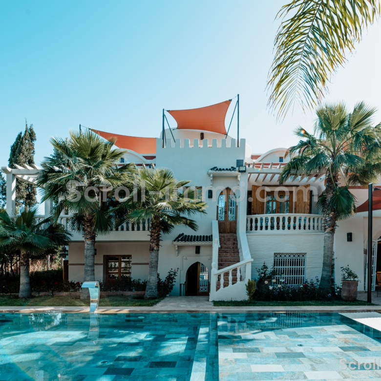 Villa d’exeption 6 suite – Golf Amelkis