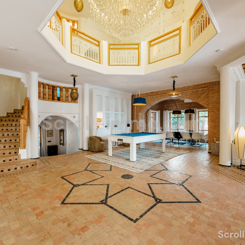 Villa d’exeption 6 suite – Golf Amelkis