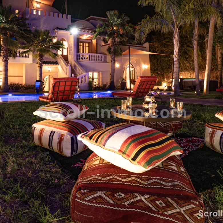 Villa d’exeption 6 suite – Golf Amelkis