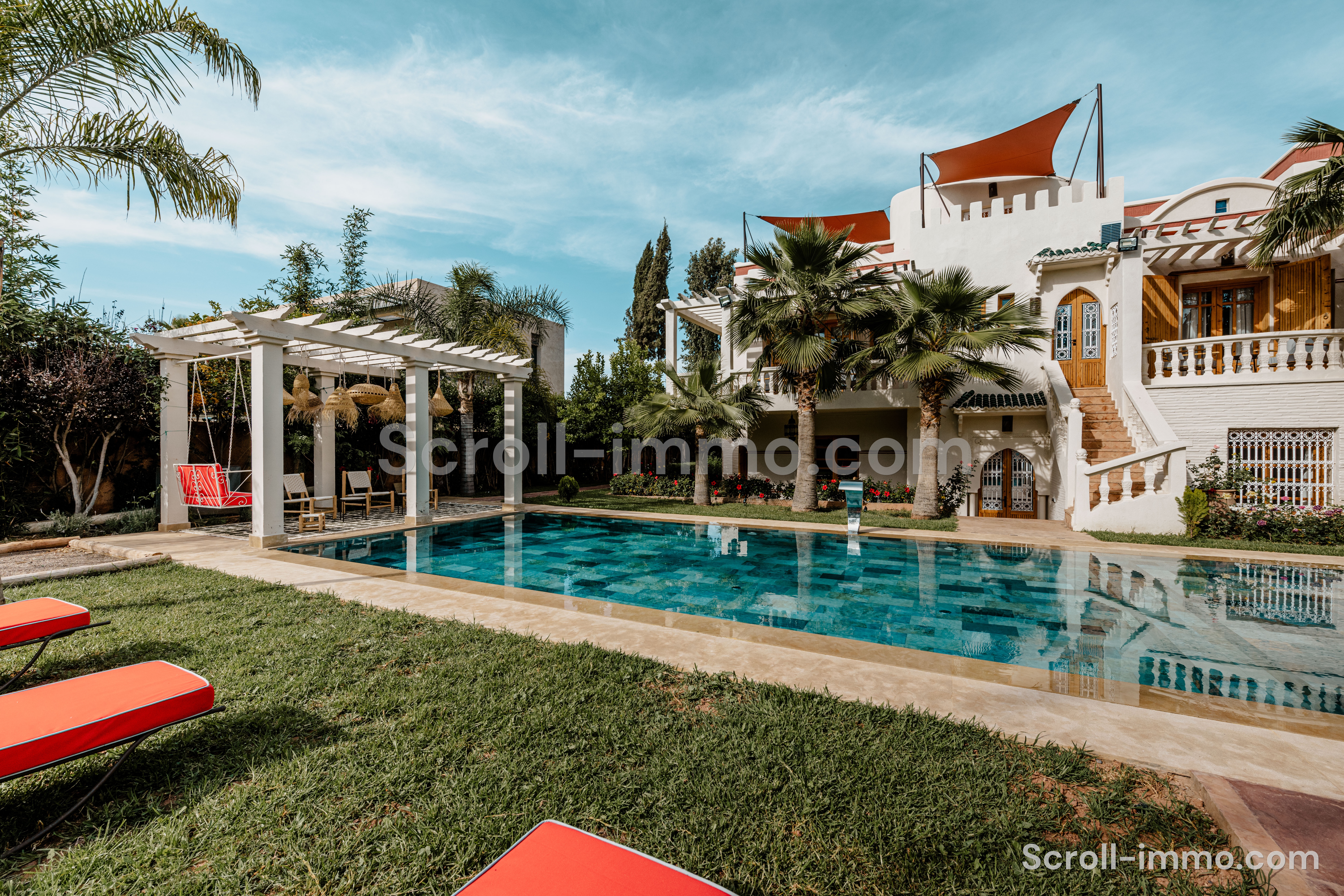 Villa d’exeption 6 suite – Golf Amelkis