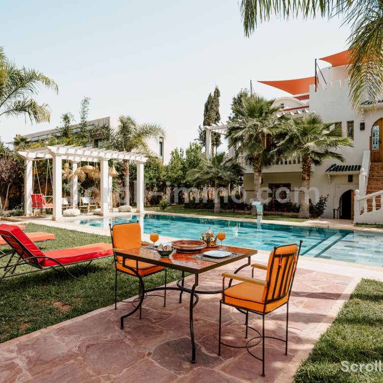 Villa d’exeption 6 suite – Golf Amelkis